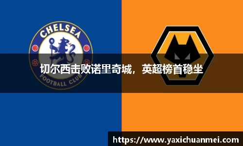 切尔西击败诺里奇城，英超榜首稳坐
